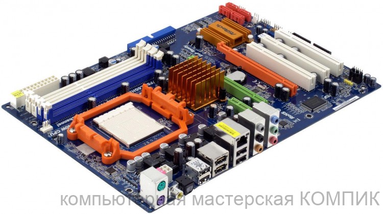 Материнская плата AM3 Soket AsRock M3A770DE б/у