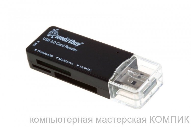 Картридер SmartTrack STR-749 USB черный