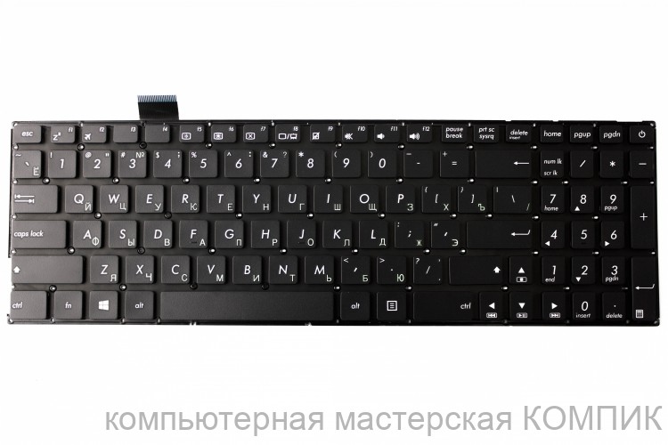 Клавиатура для ноутбука Asus X542 P/n: MP-13K93US-G50, 17C331721510Q, 0KNB0-610TUS00