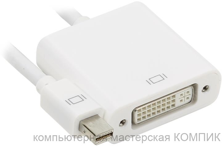 Переходник шт. mini display port - гн. DVI-D (тех упаковка)