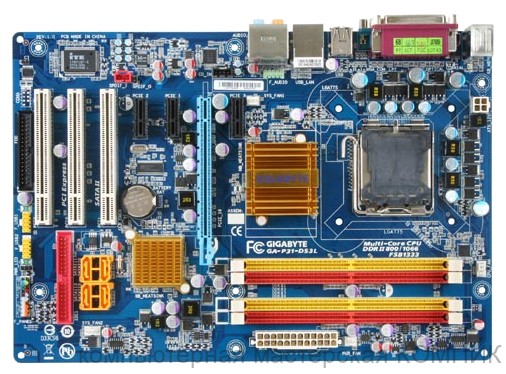 Материнская плата 775 Soket GIGABYTE GA-8I865ME-775 б\у