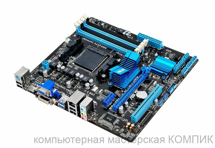 Материнская плата AM3+ Soket ASUS M5A7BL-M б/у