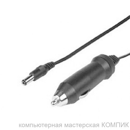 Автомобильное з/у 12V (1,7*4.0) 1,2 м 36-027