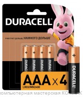 Элемент питания ААА LR03 Duracell