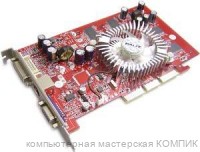 Видеокарта AGP FX-5700/ 128Mb/ 128bit б/у