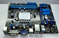 Материнская плата 1155 Soket Asrock H61M-K б/у