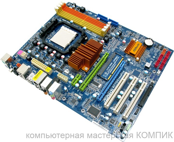 Материнская плата AM2 Soket Asrock A770 CrossFire б/у