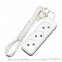 Удлинитель 3 розетки Эксперт 1,5 м